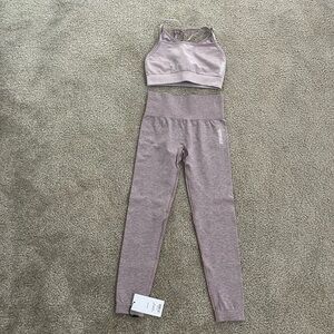 Purple Gymshark Set Size Small